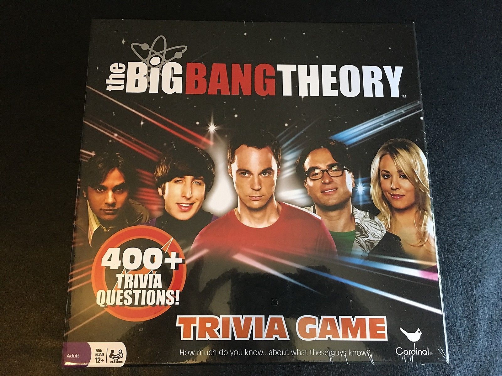 THE BIG BANG THEORY TRIVIA GAME 400+ Questions Cardinal *NEW SEALED ...