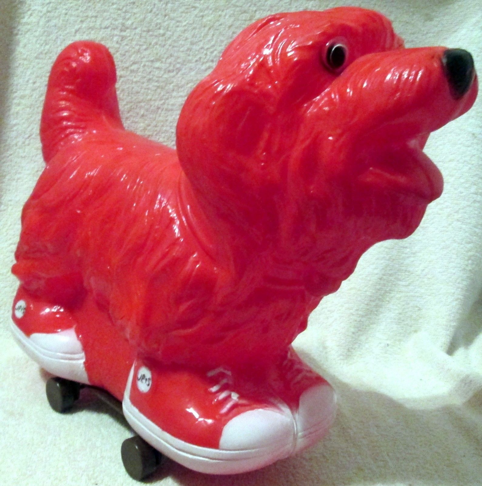 Scarce Red Ball JETS sneakers Little Abernathy Barking Dog premium mib