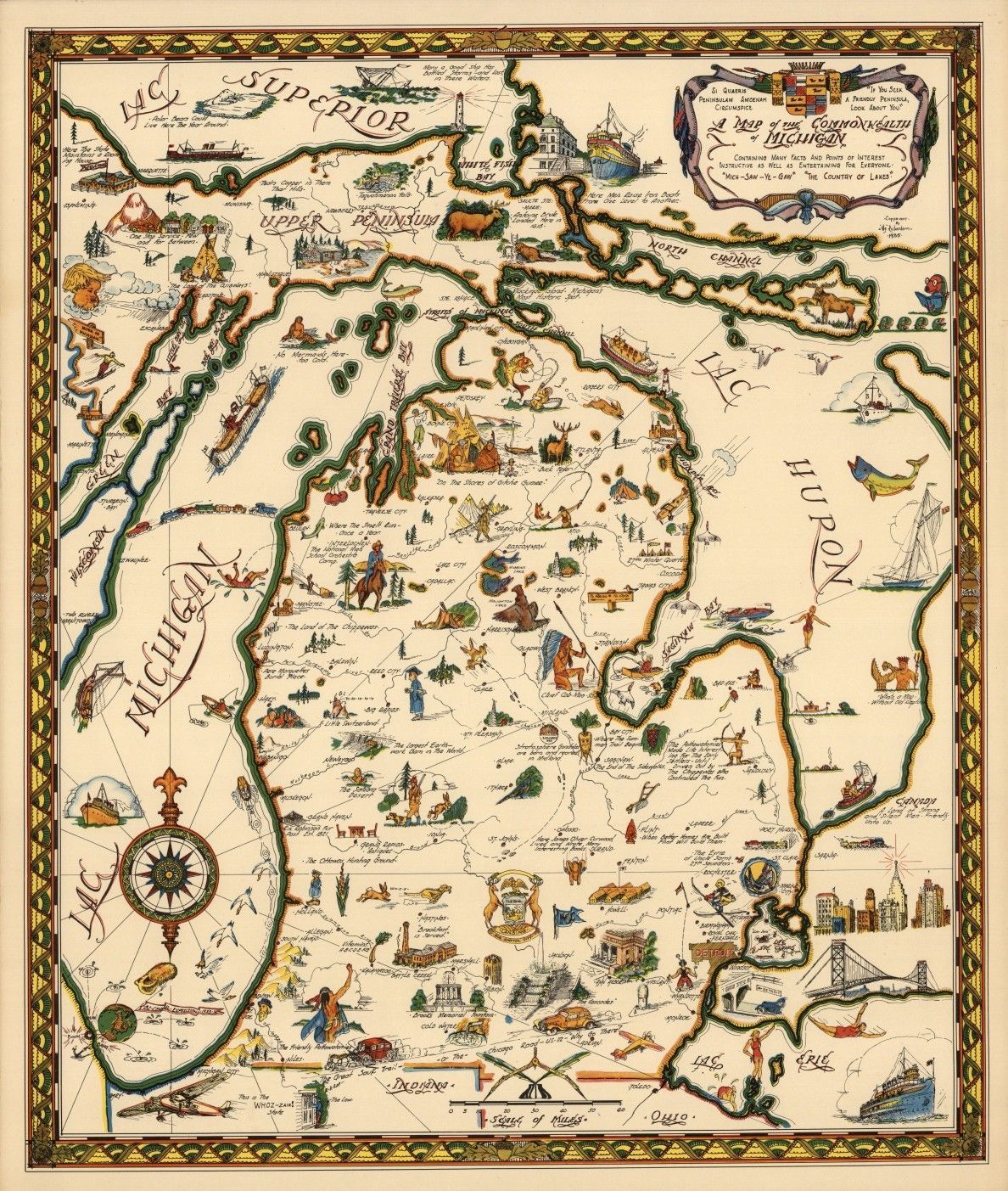 pictorial map