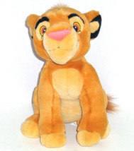 Disney Store Young Simba Plush Toy Stuffed Animal Lion King 13"  - $49.95