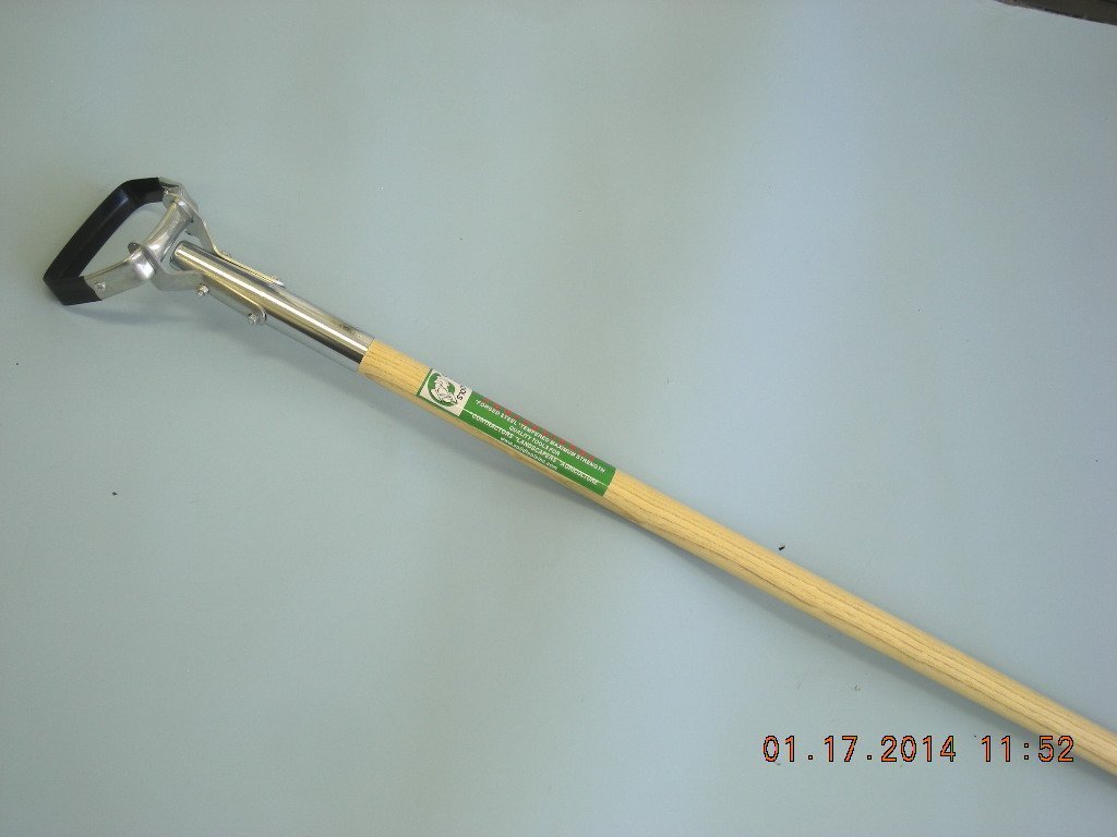 Hula Hoe, Scuffle Hoe with Long Wood Handle by USA Hoes