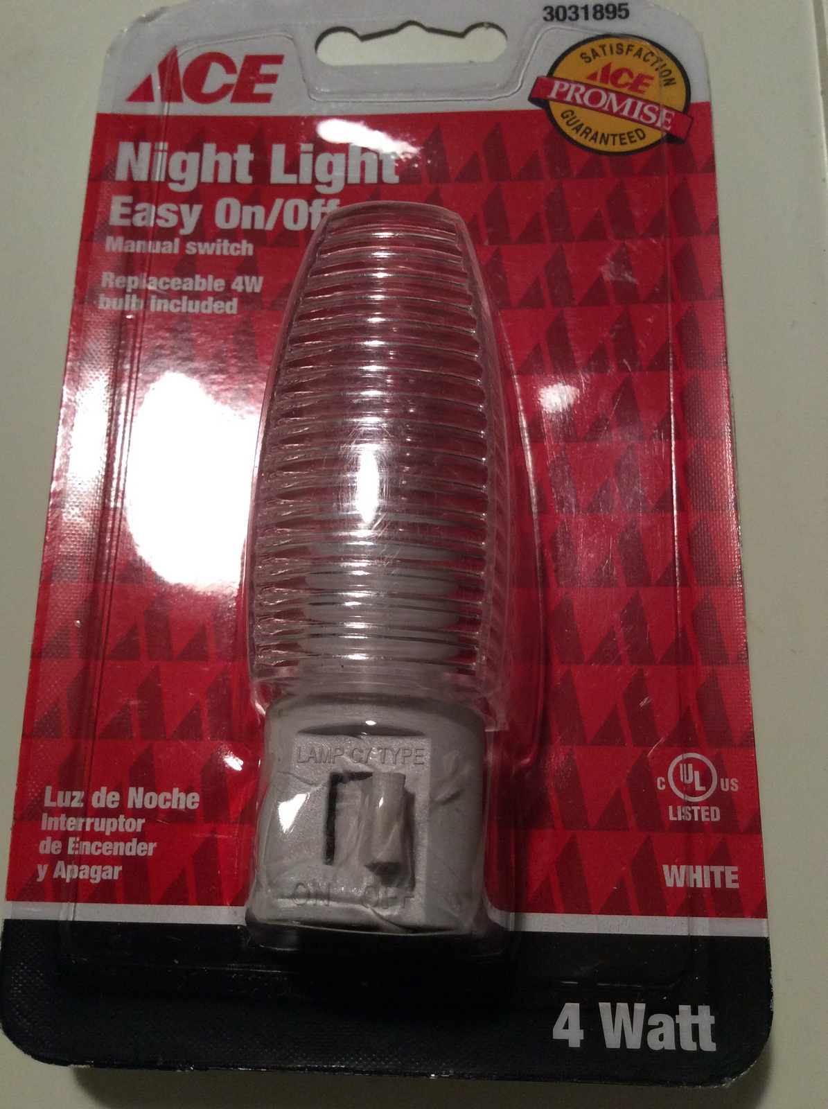 Ace Night Light Easy On Off Manual Switch And 50 Similar Items