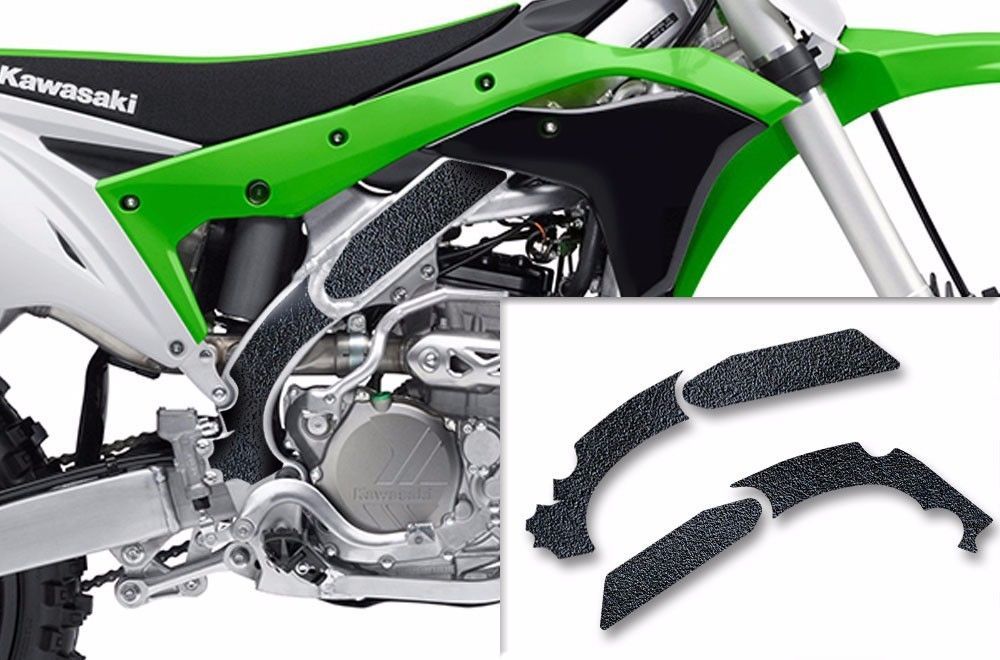 Custom MX Motocross Kawasaki KX 250F 2017 Black Frame Guard Grip Tape
