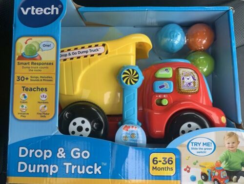 vtech drop n go dump truck