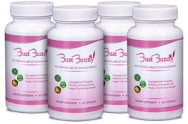4 month supply Bust Bunny Breast Enhancement Pills 60 Capsules Per Bottle - $69.99