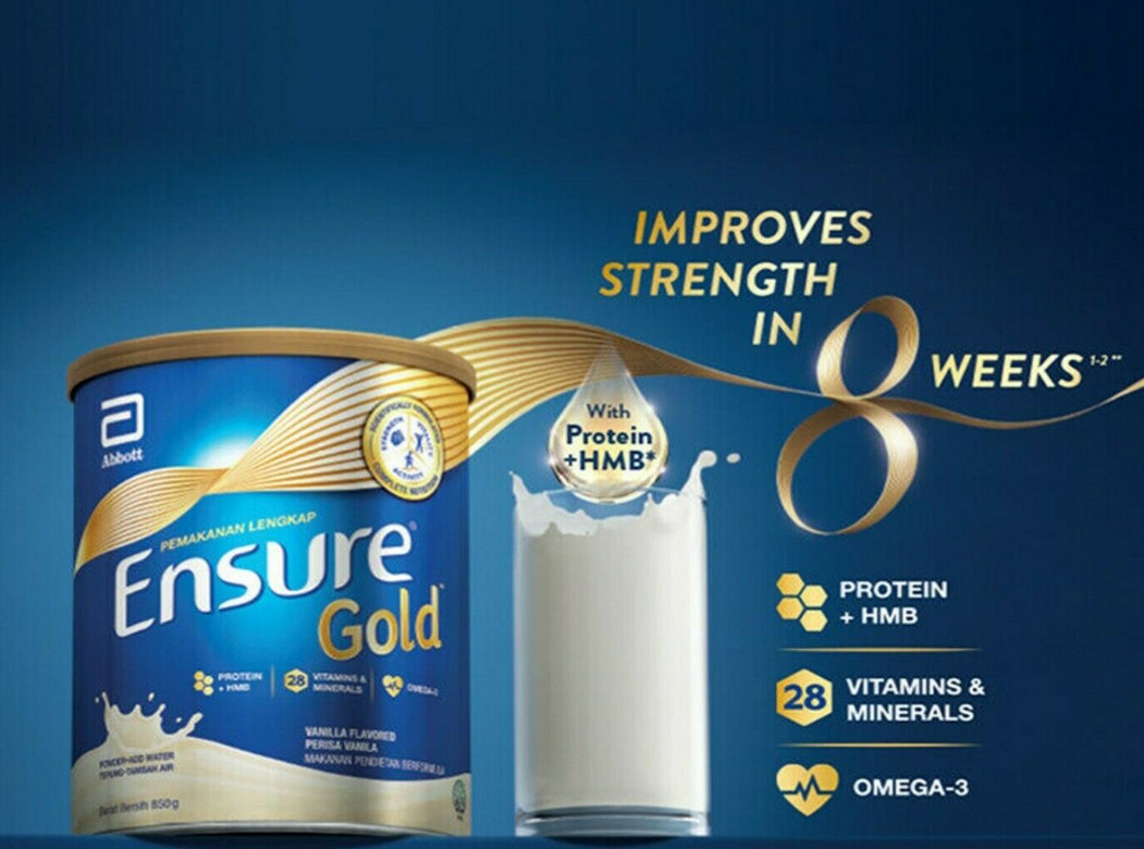 Ensure Gold Nutrition Milk Complete 850g and 50 similar items