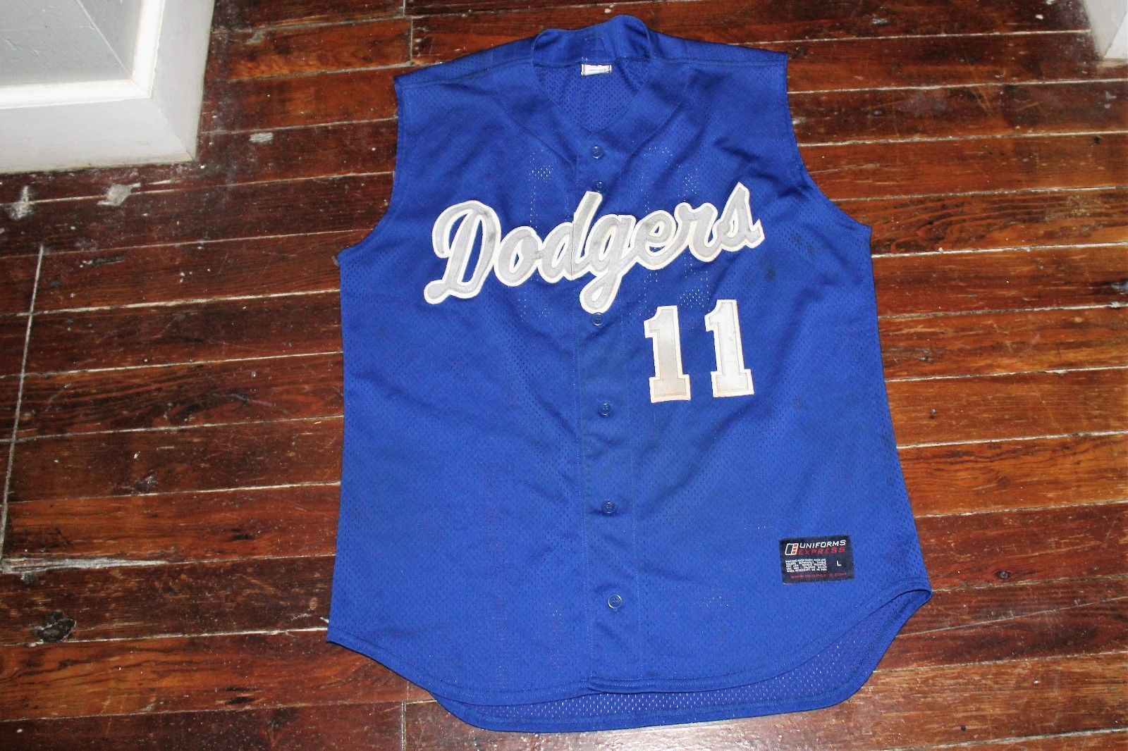 VINTAGE L.A. DODGER JERSEY SIZE L BaseballMLB