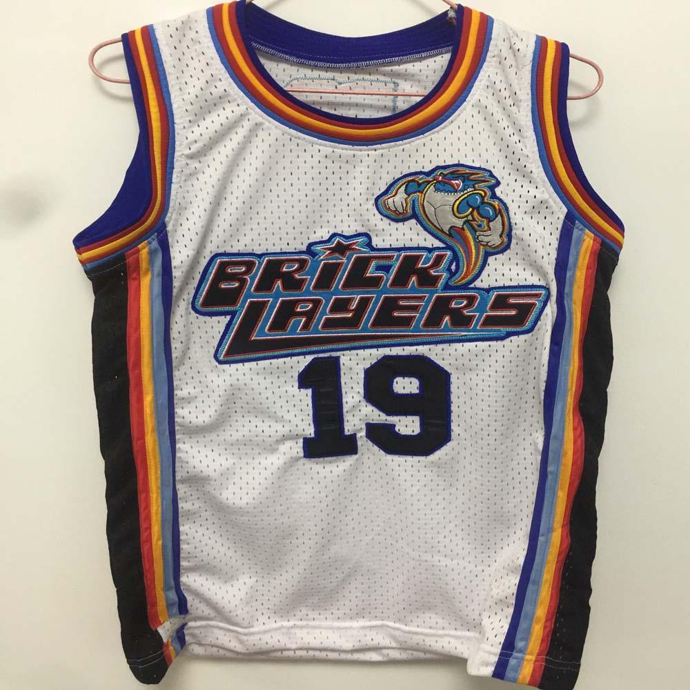 Aaliyah 19 Bricklayers 1996 MTV Rock N Jock Basketball Stitched Jersey SXXL Other Fan