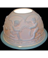 Jade Porcelain CANDLELIGHT Cherub VATICAN COLLECTION - $36.99