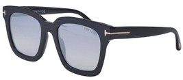 Tom Ford SARI 690 01D Shiny Black / Gray Polarized Sunglasses TF690-01D 52mm - $244.02