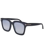 Tom Ford SARI 690 01D Shiny Black / Gray Polarized Sunglasses TF690-01D ... - $244.02
