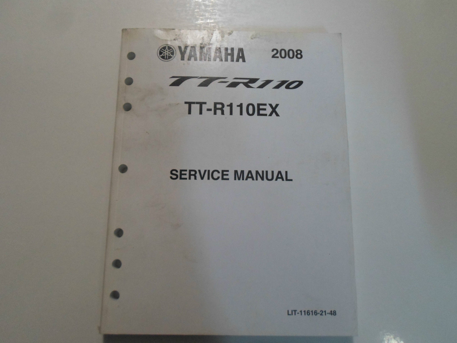 2008 Yamaha TT R110 TT-R110EX Service Shop Repair Workshop Manual NEW