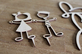 Custom Happy People Wedding Gift Cake Topper Anniversary Eire Handmade A... - $5.57