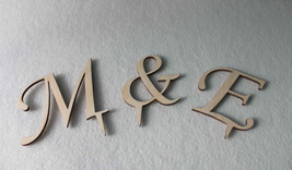Wedding Cake Topper Initial Accessory Monogram Birthday Cake Decoration ... - $4.73