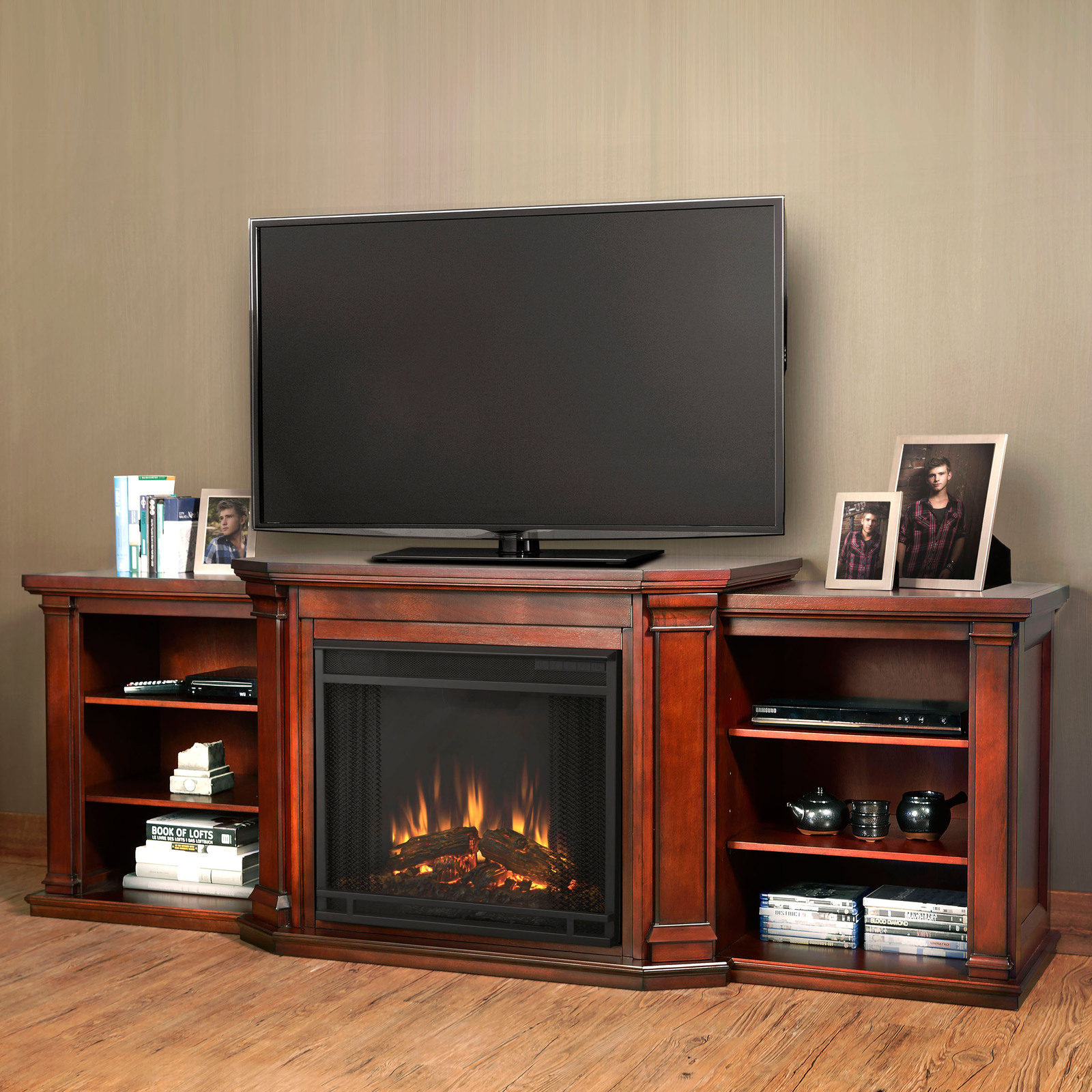 RealFlame Valmont Electric Fireplace Infrared Entertainment Center