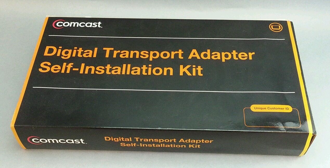 NEW Comcast Digital Transport Adapter SelfInstallation Kit Model Cable TV Boxes