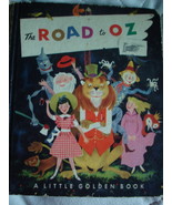LITTLE GOLDEN BOOK ROAD TO OZ by L. FRANK BAUM  WIZARD OF 1951 A  FIRST ... - $10.99