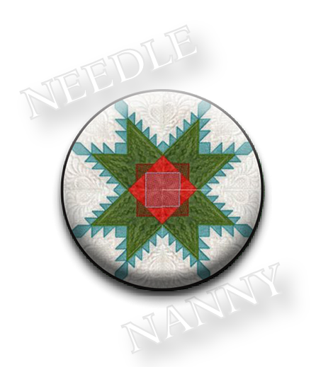 Primary image for Feathered Stars Needle Nanny needle minder cross stitch accessory Quilt Dots 