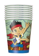Disney Jake and the Never Land Pirates Paper Cups, 9oz, 8cups, Green - $9.68