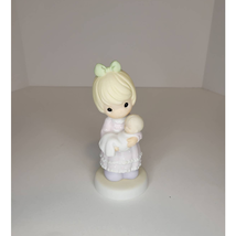 1991 Precious Moments A Special Delivery Figurine 521493 New Baby - $25.73