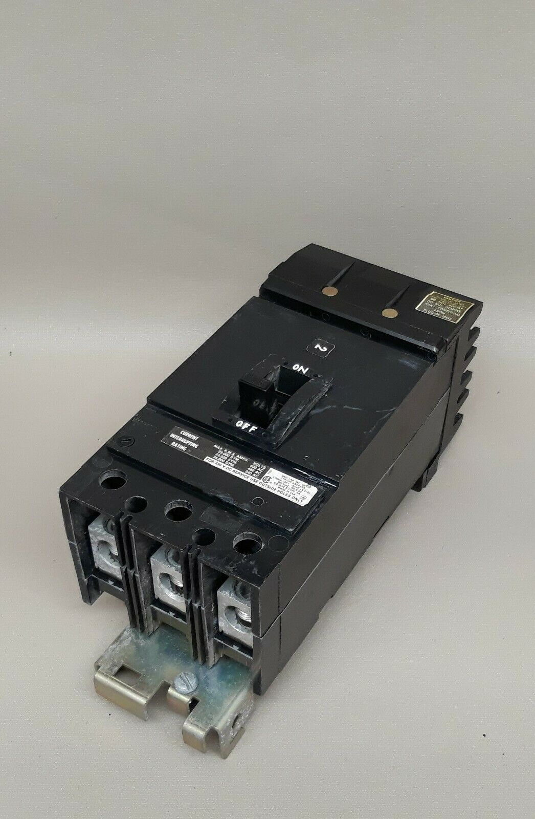 SQUARE D 175 AMP 3 POLE KA36175 600V Circuit Breaker Type KA - Circuit ...