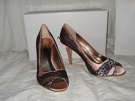 Alfani New Womens 9.5 M Rumor Pink Petal Lace Heels Shoes NWB - $35.05