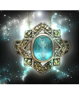 FREE W $120 HAUNTED RING SOLOMON DJINN OF EXQUISITE POWERS EXTREME MAGICK  - $0.00