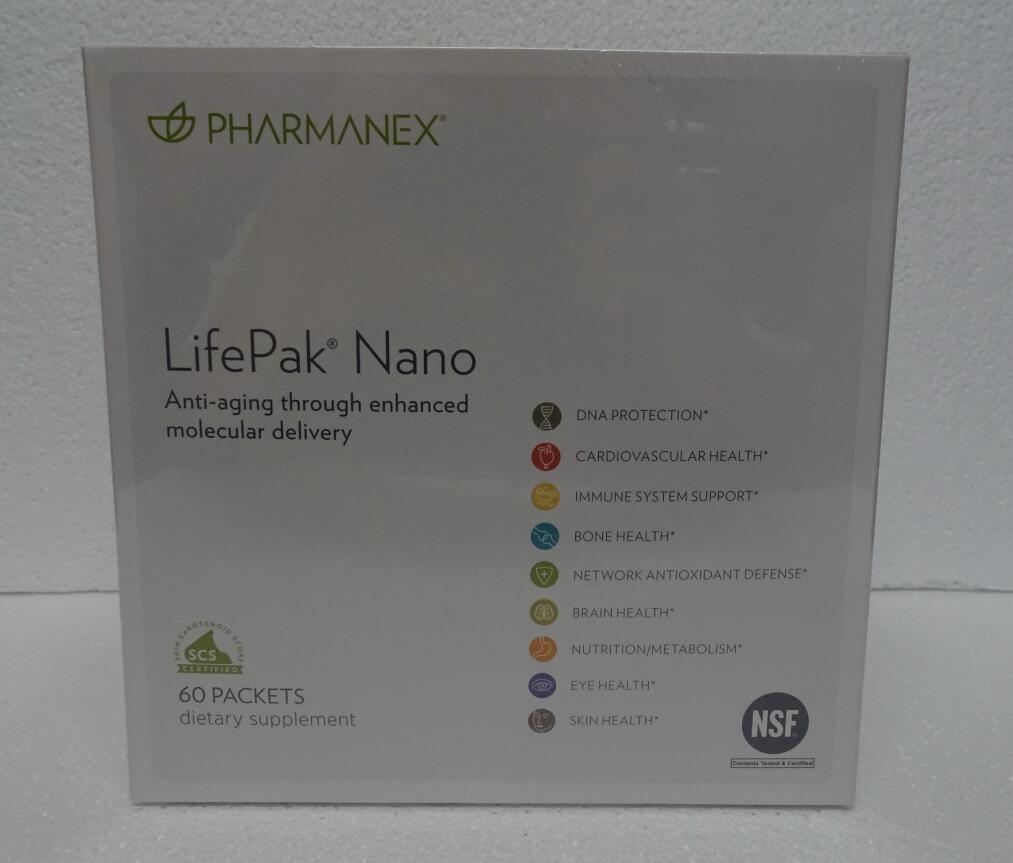 Nu Skin Nuskin Pharmanex LifePak Nano 60 Packets 30 Day Supply Box