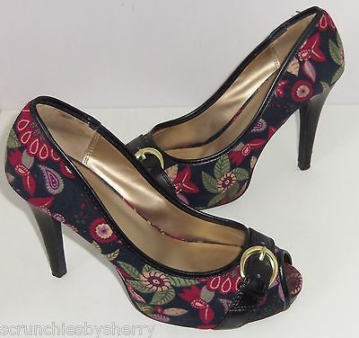 navy blue heels size 8