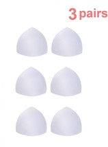 Womens Removable Smart Cups Bra Inserts Pads For Swimwear 3 Pairs In Set - $24.54