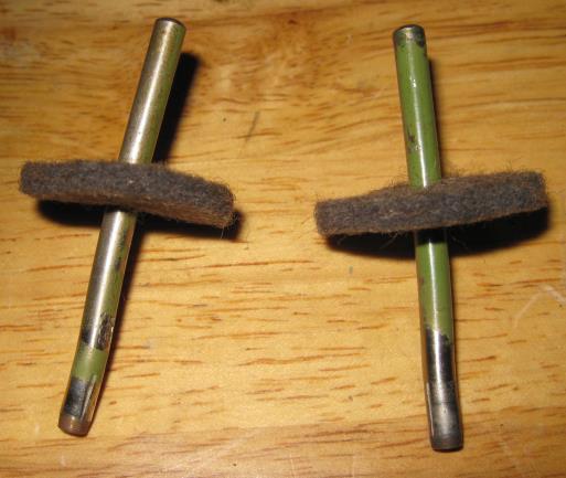 Primary image for Elna Supermatic Tap-In Spool Pins Set Of Two + Felt Pads