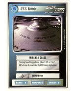 Star Trek CCG - U.S.S. Brittain - $2.29