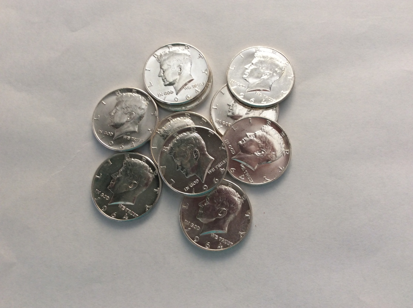 2001 P Kennedy Half Dollar FULL UNC MINT ROLL 20 UNC coins