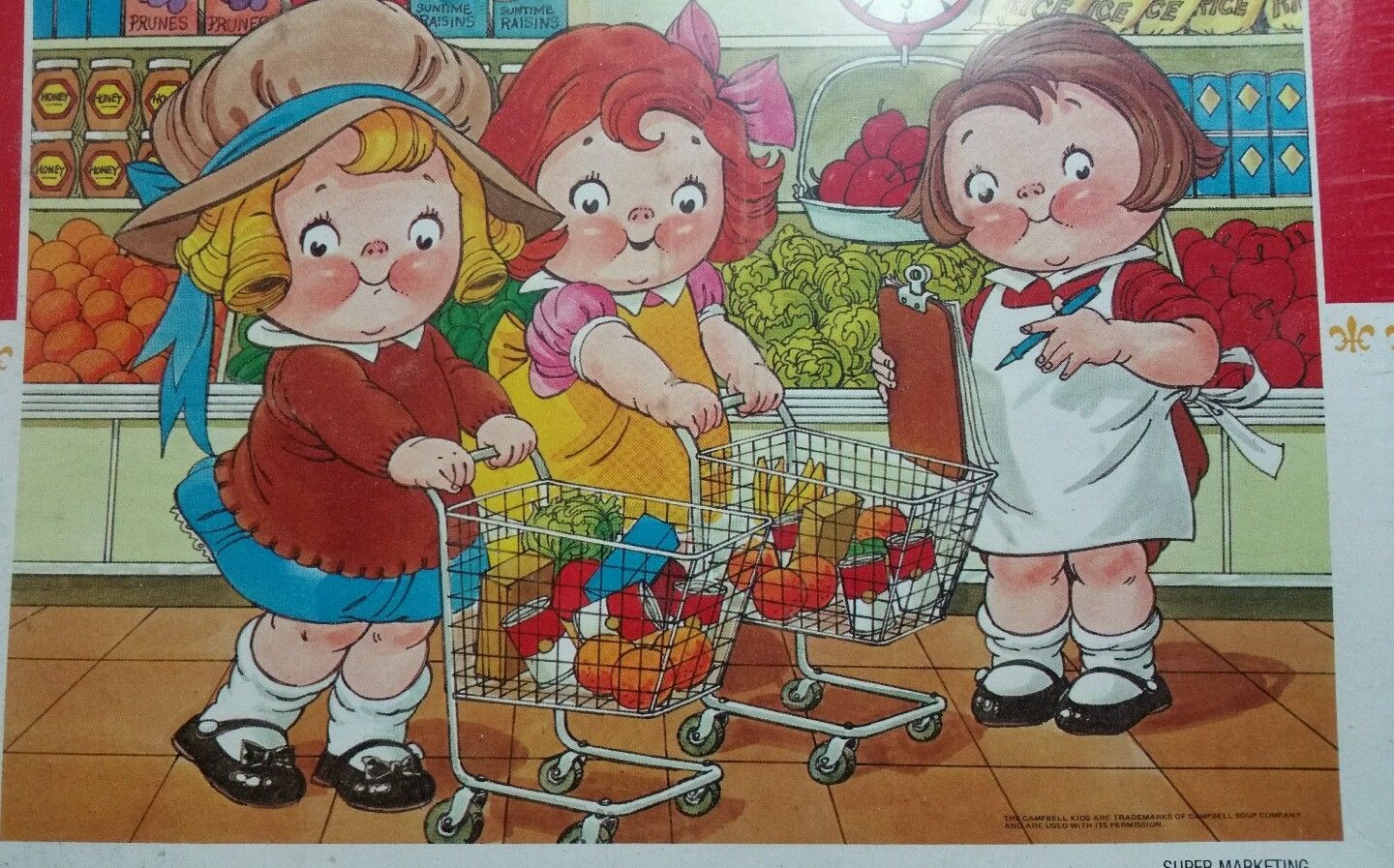 Campbell Soup Kids Picture Puzzle Super Marketing Campbells 100 piece ...