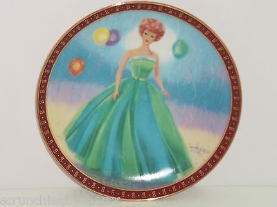 barbie collector plates