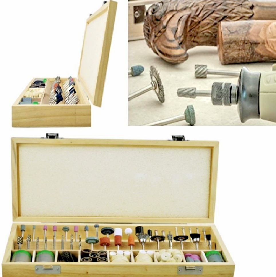 228Piece Dremel Rotary Tool Accessories Kit Wood Carving Set Jewelry