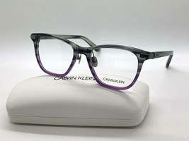 Calvin Klein CK20505 077 SMOKE/PURPLE Horn Eyeglasses Frames 51-18-145MM/CASE - $53.32