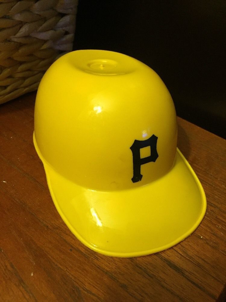 Mini Plastic Baseball Sports Hat Helmet Ice Cream Bowl MLB Pittsburgh