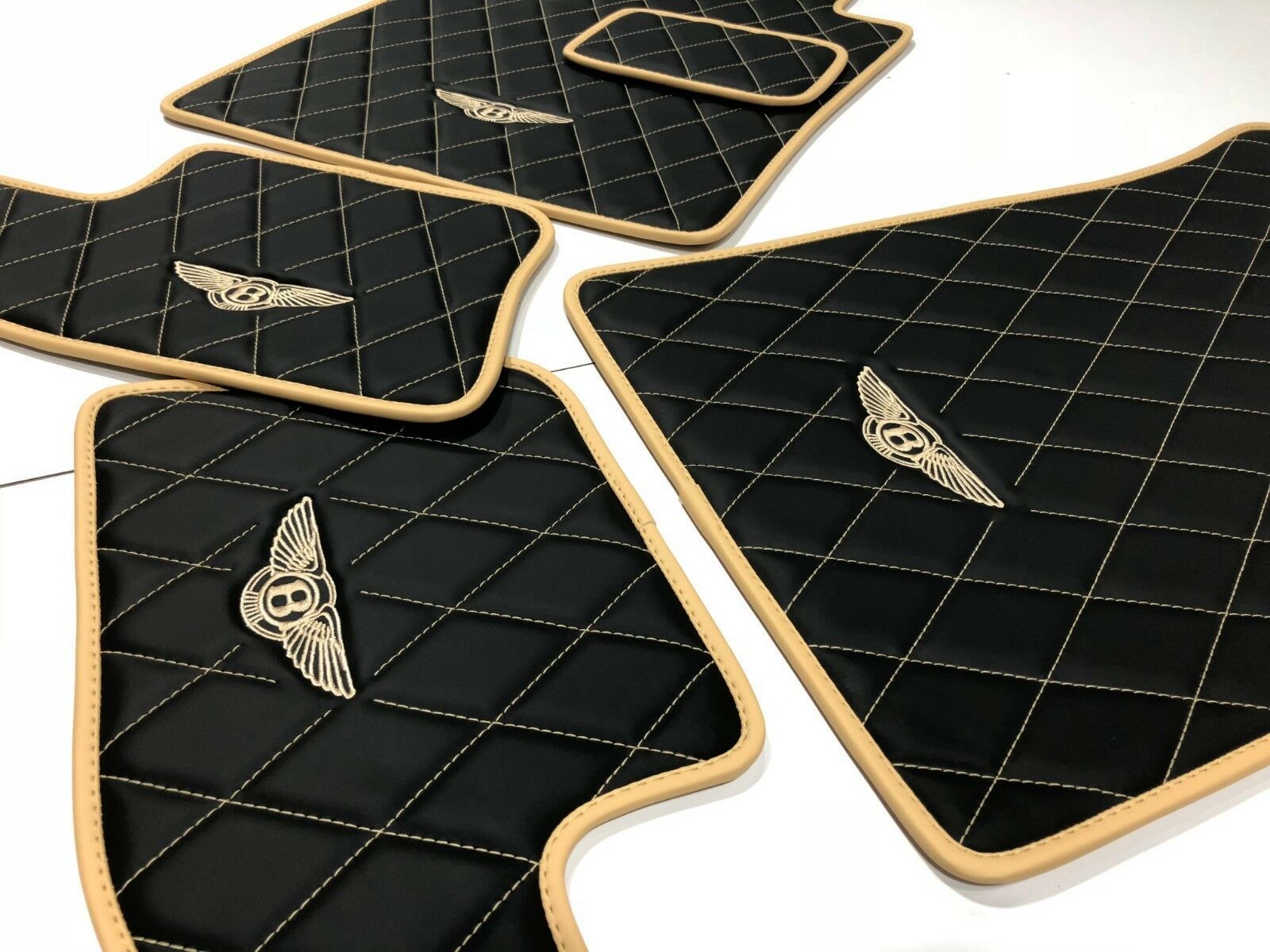 Bentley Continental Flying Spur, GT, GTC 20062018 Black/Saffron Floor