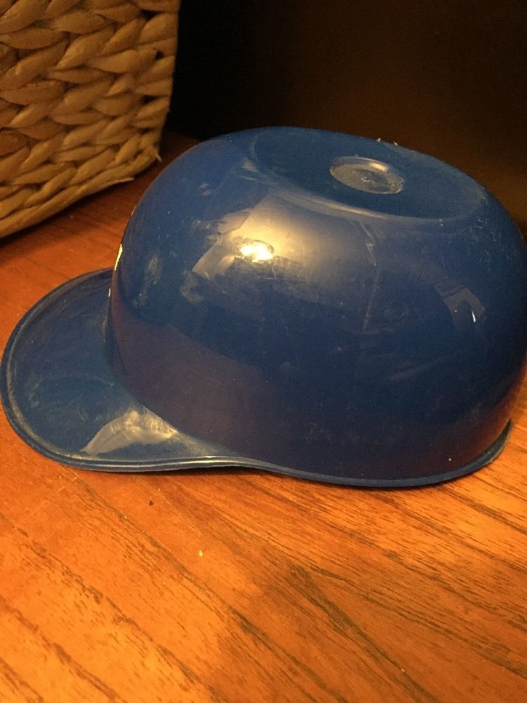 Mini Plastic Baseball Sports Hat Helmets Ice Cream Bowl Cup MLB KC