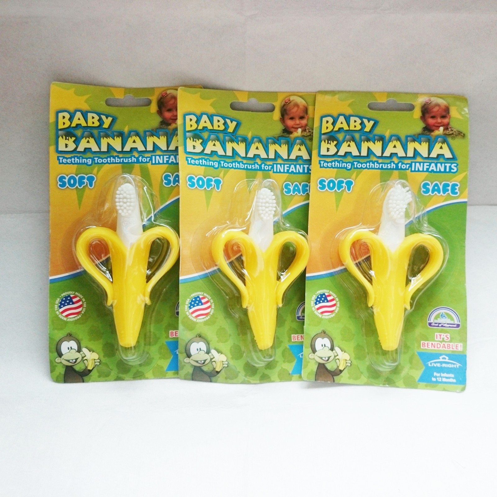Baby Banana - Dental care 0-24month baby kids health care safe soft top quality creative gifts