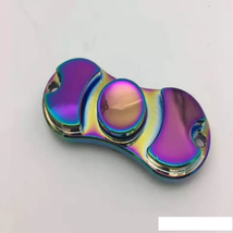 Aluminum Metal Rainbow Hand Spinner Fidget - One Item w/Random Color and Design image 4