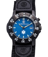 Smith &amp; Wesson Black Tactical Analog EMT Water Resistant Watch (sww-455-... - $65.99