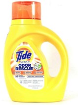 1 Bottle Tide 31 Oz Simply Odor Rescue Fresh Linen 20 Loads Liquid Deter... - $17.99