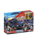 Playmobil Police Action High Speed Chase Toy Building Set 70464 60pcs - £25.89 GBP