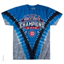 New Chicago Cubs World Series Championship Champions T Shirt Majestic - $26.95+