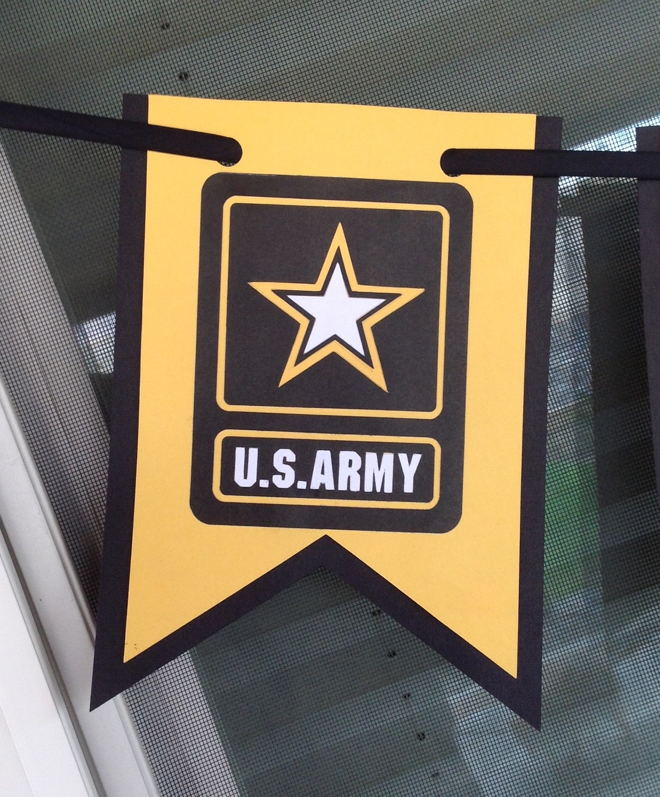 US Army Banner Military Birthday Anniversary Graduation Photo Prop ...