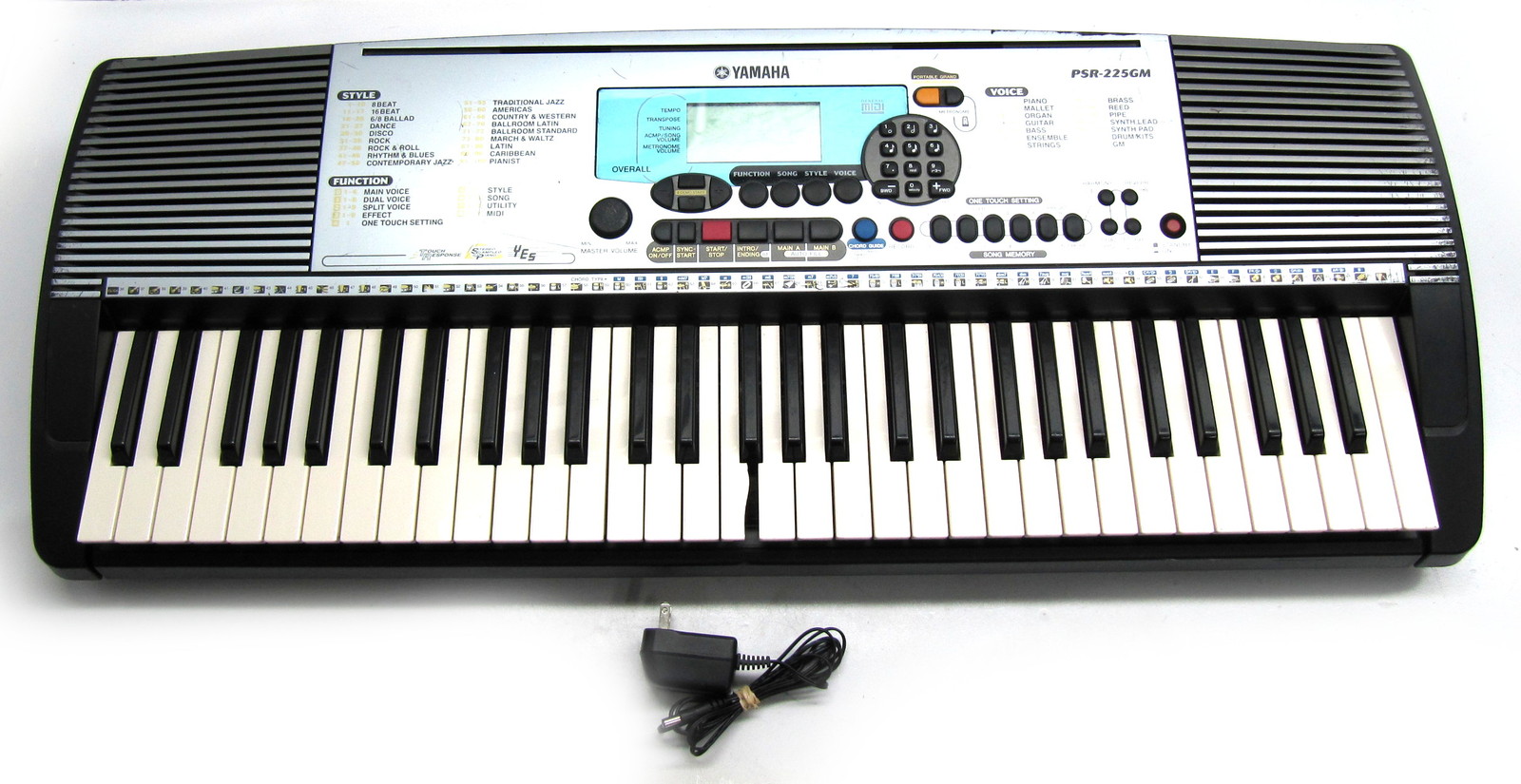 Yamaha Psr225gm Electronic Keyboards