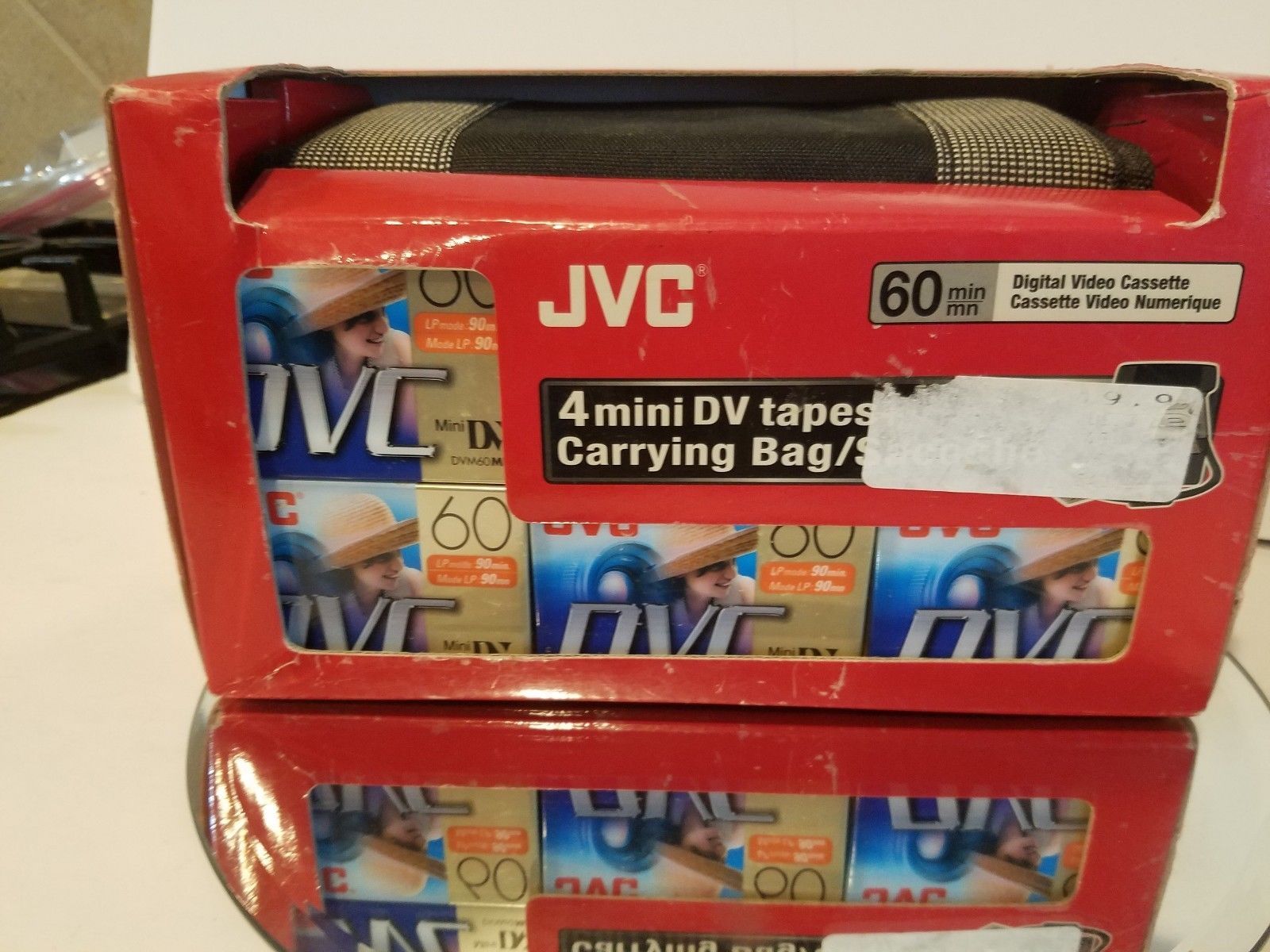 JVC Mini DV Camcorder ( 4 ) Cassette Tapes DVC EP 60 LP 90 Minutes M