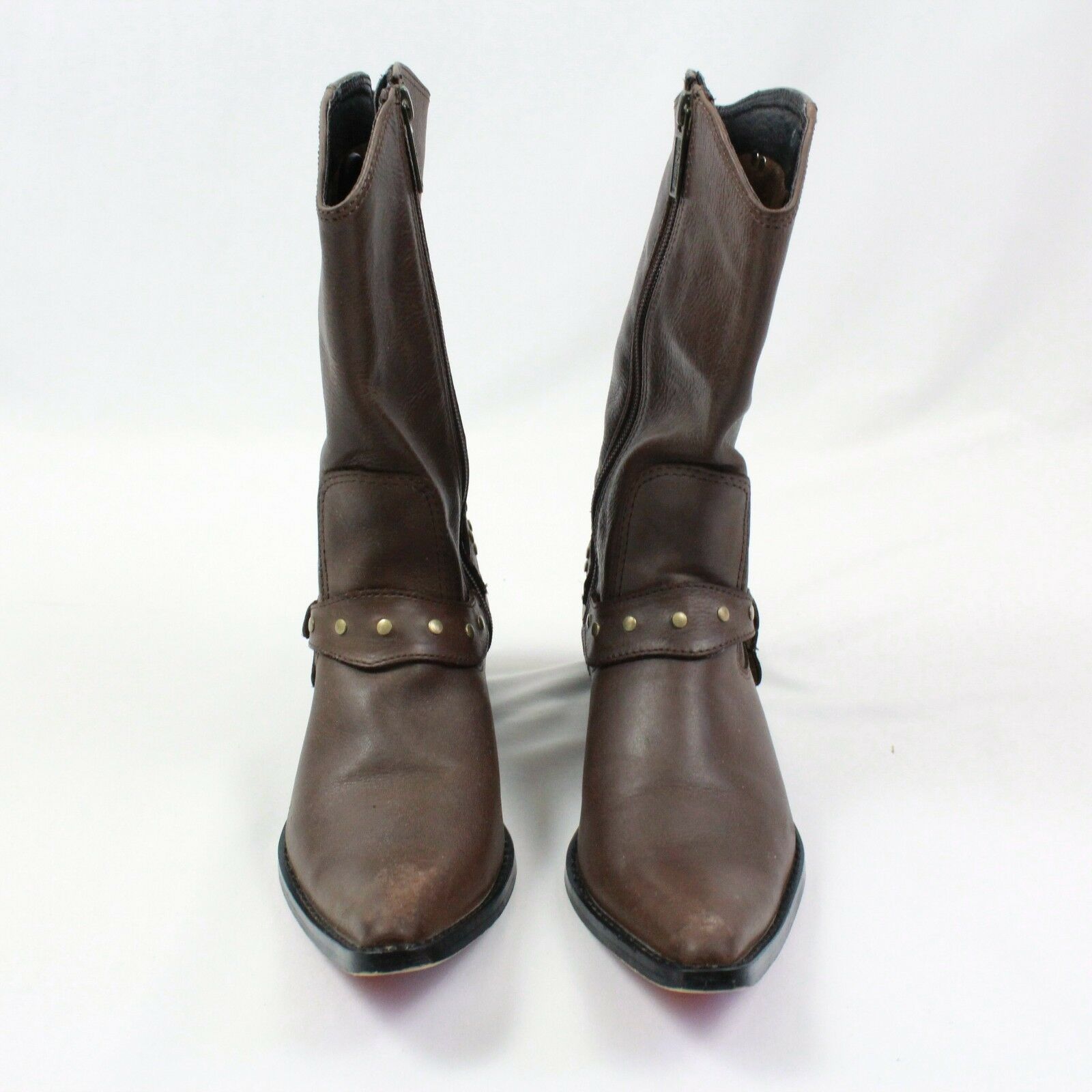 Harley Davidson Leather Riding Boot Women's Size 6.5 Brown ...